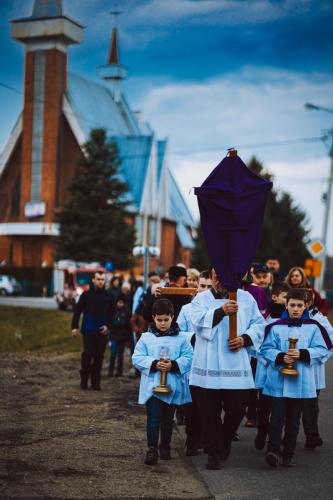 Parafia Skrzyszów Droga krzyżowa 2023