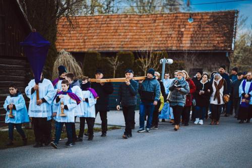 Parafia Skrzyszów Droga krzyżowa 2023